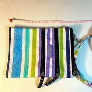 Scout striped crossbody